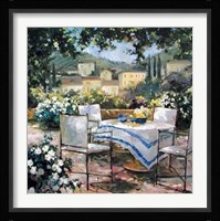 Tuscany Terrace Fine Art Print