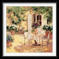 Country Courtyard Fine Art Print