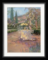 Tuscan Garden I Fine Art Print