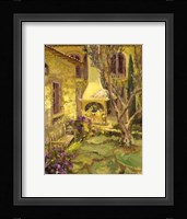 Peaceful Patio Fine Art Print