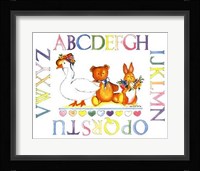 Alphabet Sampler Fine Art Print