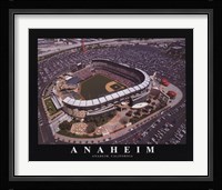 Anaheim - Angel's Edison Field Framed Print