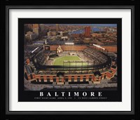Baltimore - Camden Yard Framed Print