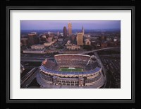 Cleveland - First Browns Game Framed Print