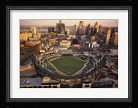 Detroit - Comerica Park-Tigers Framed Print