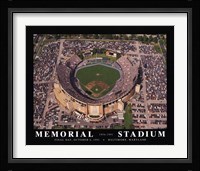 Memorial Stadium - Baltimore, Md Framed Print