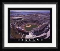 Oakland A's - Oakland,Ca Framed Print