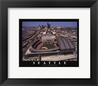 Seattle - Safeco Field Framed Print