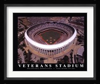 Veterans Stadium - Philadelphia Phillies Framed Print