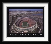 San Francisco - Pac Bell - 49er's Framed Print