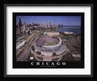 Chicago - New Soldier Field - Bears Framed Print