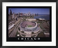 Chicago - New Soldier Field - Bears Framed Print