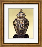 Oriental Blue Vase II Fine Art Print