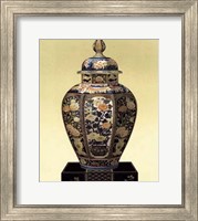 Oriental Blue Vase II Fine Art Print