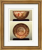 Oriental Bowl and Plate II Fine Art Print