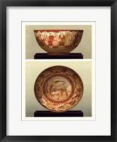 Oriental Bowl and Plate II Fine Art Print