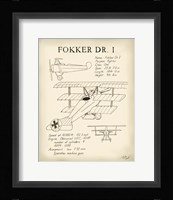 Fokker Dreidecker Framed Print