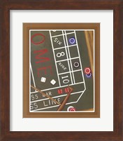Mama Needs a New Pair of Shoes (Craps) Fine Art Print