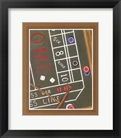 Mama Needs a New Pair of Shoes (Craps) Fine Art Print