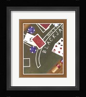 Hit Me (Black Jack) Fine Art Print