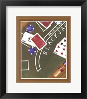 Hit Me (Black Jack) Fine Art Print