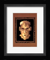 African Mask IV Framed Print