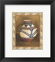 Southwest Pottery I Framed Print