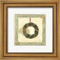 Raffia Wreath II Fine Art Print