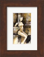 Mini-Contemporary Seated Nude I Fine Art Print