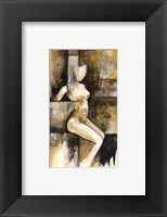 Mini-Contemporary Seated Nude I Fine Art Print