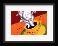 Vive le Caf! Framed Print