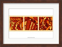 Orange Fission I Fine Art Print