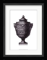Black & White Urn III (SC) Framed Print