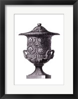 Black & White Urn IV (SC) Framed Print