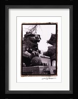 Imperial Lion, Beijing Fine Art Print