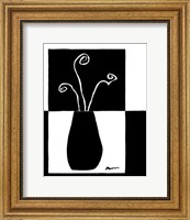 Minimalist Flower in Vase I Fine Art Print