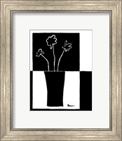 Minimalist Flower in Vase II Fine Art Print