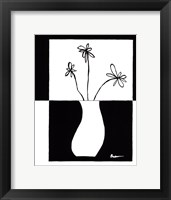 Minimalist Flower in Vase IV Fine Art Print