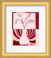 Minimalist Flowers in Pink I Fine Art Print