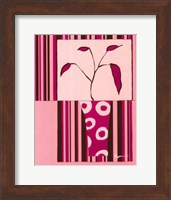 Minimalist Flowers in Pink II Fine Art Print