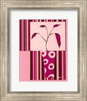 Minimalist Flowers in Pink II Fine Art Print