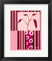 Minimalist Flowers in Pink II Fine Art Print
