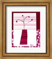 Minimalist Flowers in Pink IV Fine Art Print