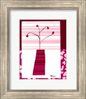 Minimalist Flowers in Pink IV Fine Art Print