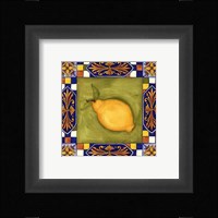 Tuscany Lemon Framed Print