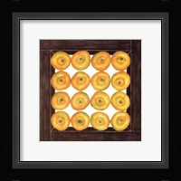 Lemons Cubed Framed Print