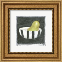 Pear in Bowl Fine Art Print