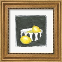 Lemons in Bowl Fine Art Print