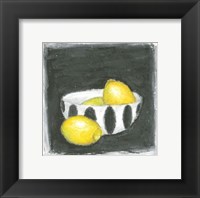 Lemons in Bowl Fine Art Print