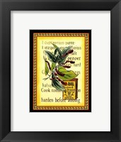 Spice Recipe IV Fine Art Print